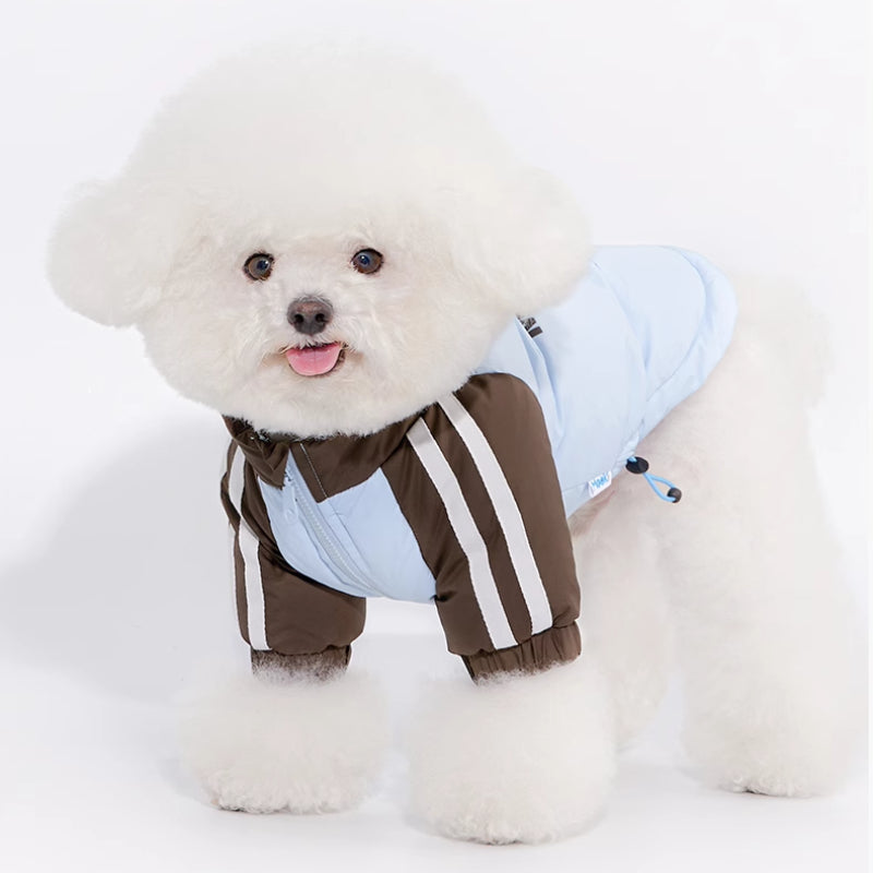 MookiPet® Haze Blue Down Jacket for Dogs