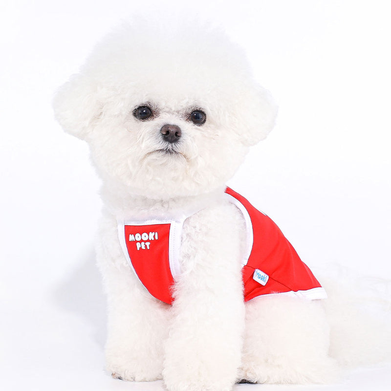 MookiPet® Lightweight Sun-Proof Red Vest for Dogs & Cats