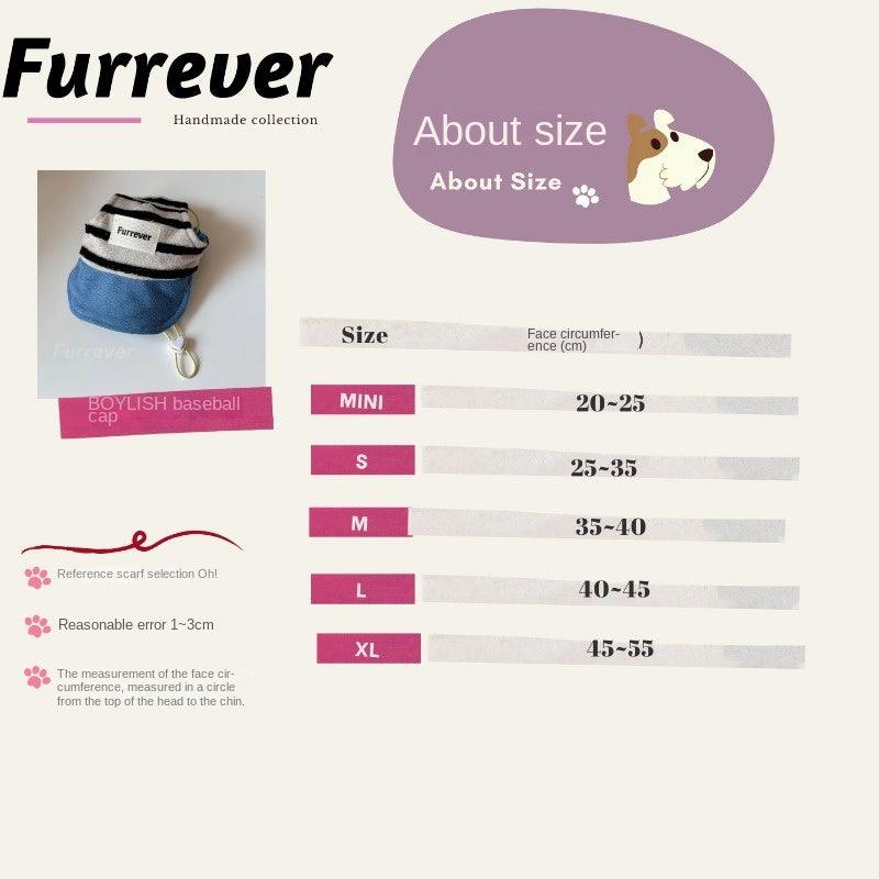 Furrever® Boyish Style Dog Baseball Cap - KIKOPALS