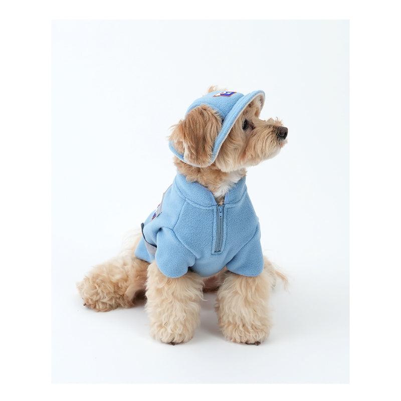 PuppyGallery® Aurora Fleece Fisherman Hat for Small to Medium Dogs