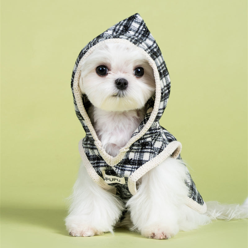 UPUPU® Bow Woolen Cloak for Dogs & Cats