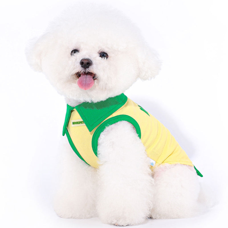 MookiPet® Yellow Lightweight Vest for Small Dogs & Cats