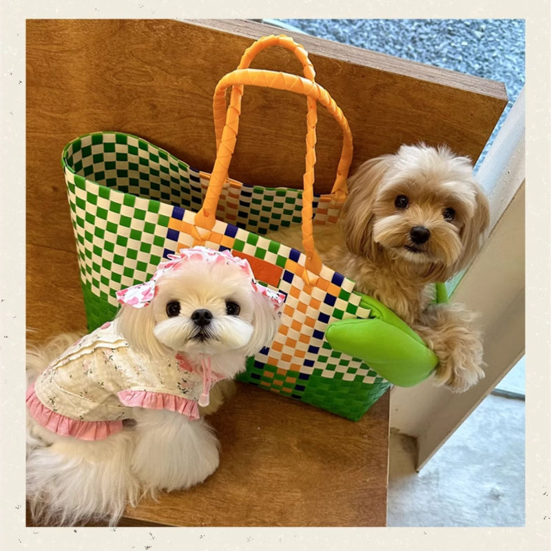 LIKAPAWS® Woven Pet Backpack For Outdoor