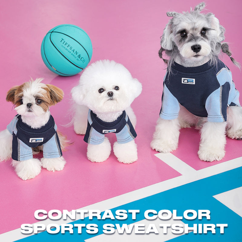 MookiPet® Navy Blue Pet Sweatshirts for Dogs & Cats