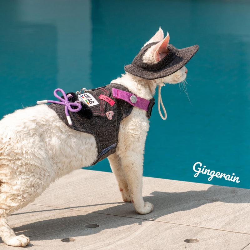 GINGERAIN® Outdoor Cat Harness & Leash Set - KIKOPALS