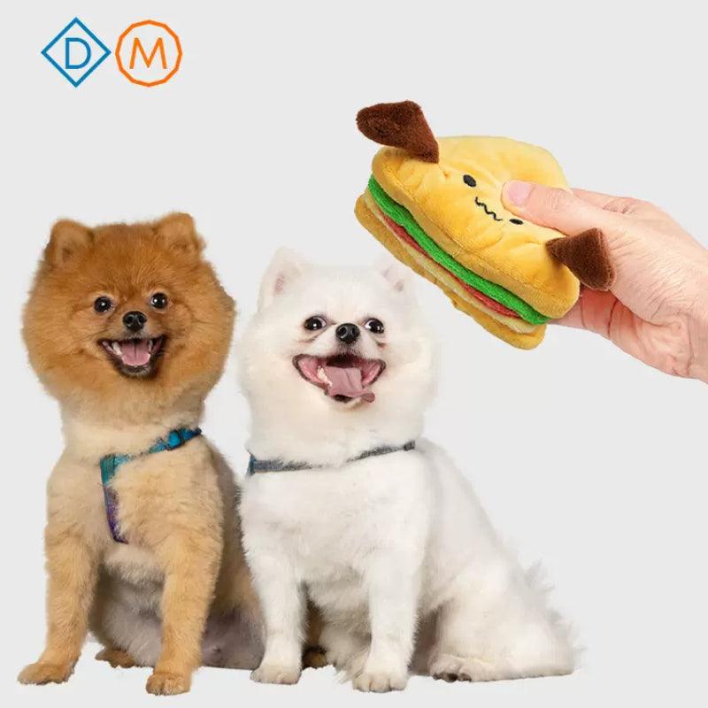 MoovaLab® Plush Squeaky Chew Dog Toy - KIKOPALS