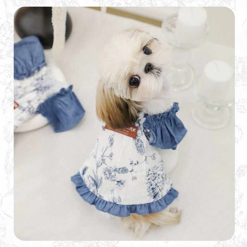 MooliBang® French Style Sleeveless Dress for Small Dogs