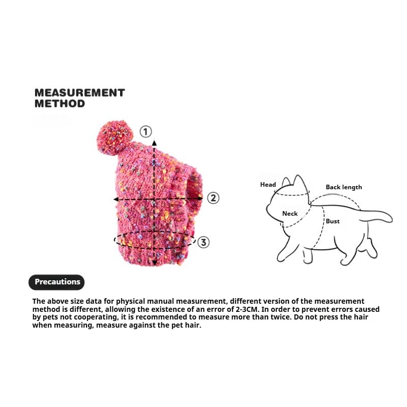 MookiPet®  Knitted Hat and Scarf for Dogs & Cats