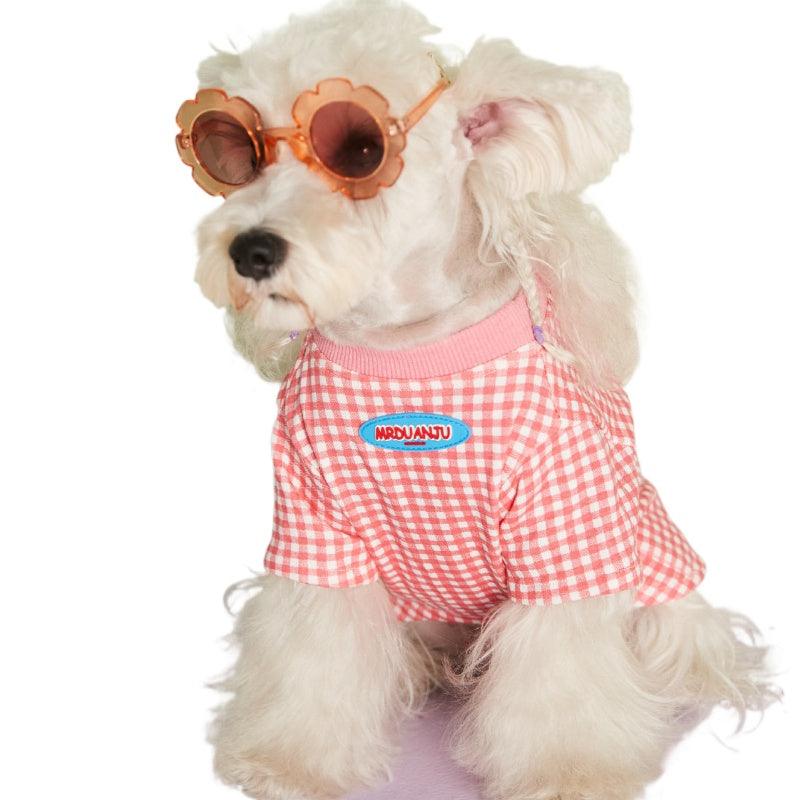 KIKOPALS® Plaid Pet T-Shirt - KIKOPALS