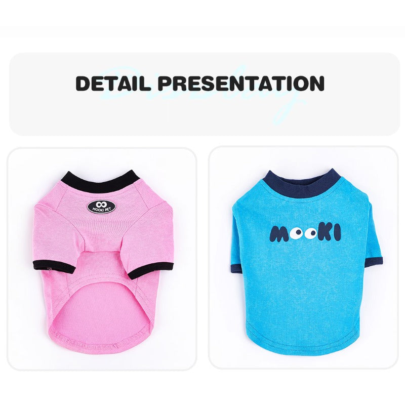 MookiPet® Batik Cute Big Eye T-Shirt for Dogs