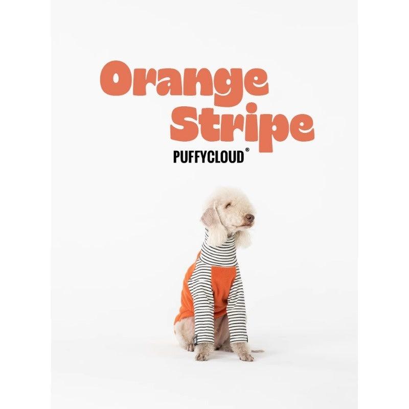 PUFFYCLOUD® Striped Dog Two-Legged Top - KIKOPALS