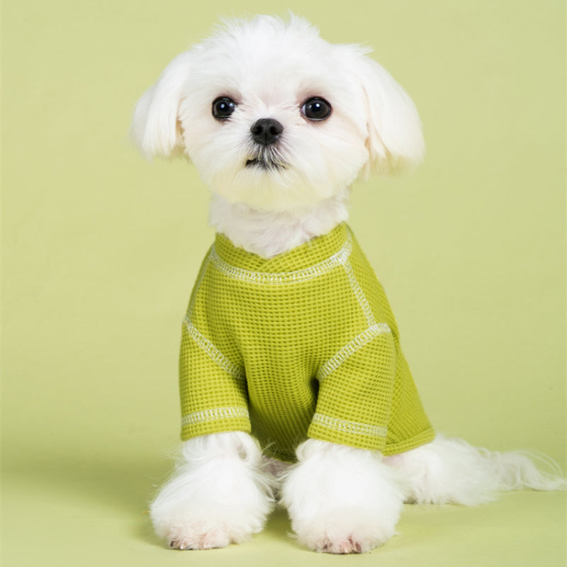 UPUPU® Vintage Waffle Knit Shirt for Dogs