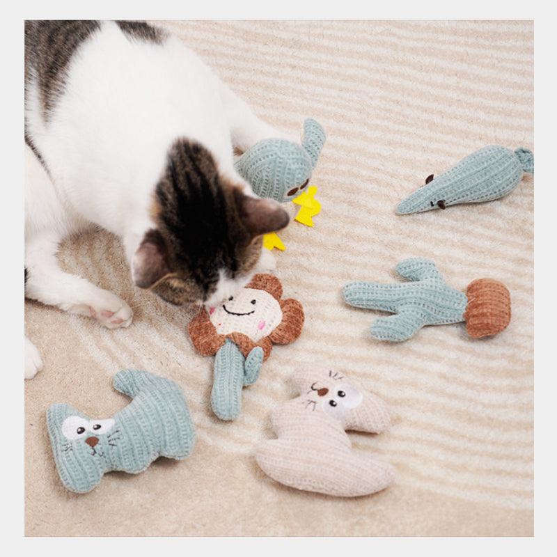 KIKOPALS® Cat Plush Toy Set (Penguin & Cat) - KIKOPALS