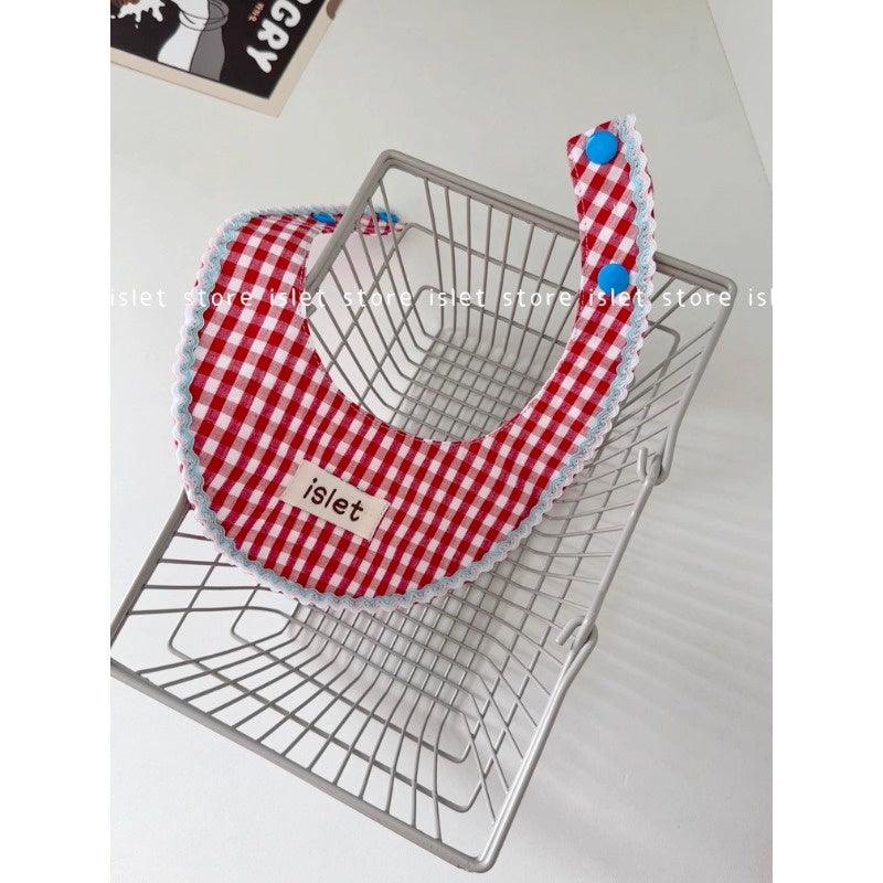 islet store® Plaid Pet Bib - KIKOPALS