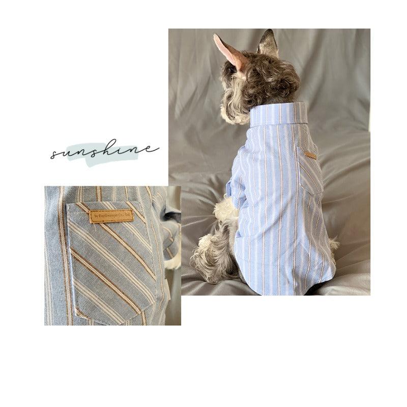 Bluetime® Pet Striped Shirt - KIKOPALS
