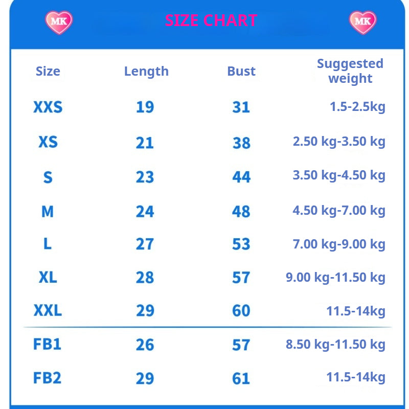 MookiPet® Blue Denim Vest for Dogs