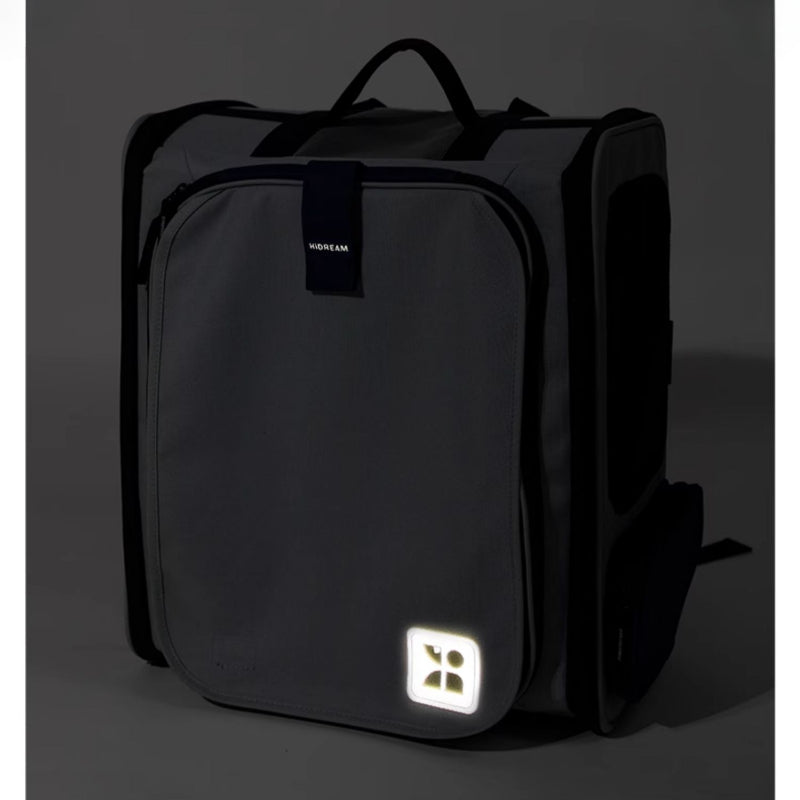 HiDREAM® Breathable Canvas Pet Backpack for Cats and Small Dogs