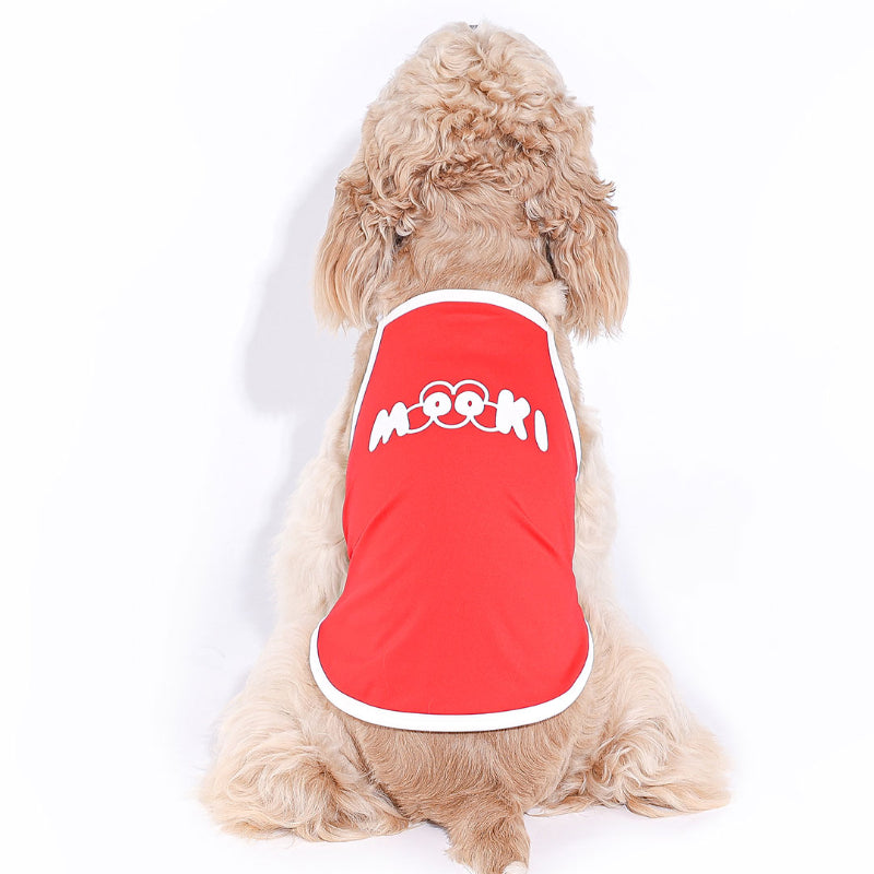 MookiPet® Lightweight Sun-Proof Red Vest for Dogs & Cats