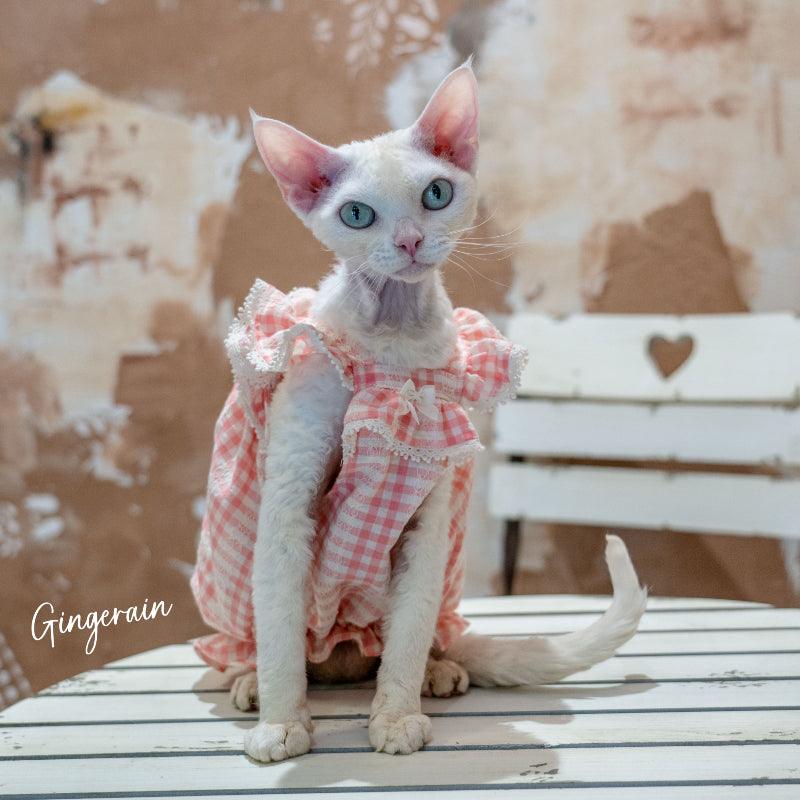 GINGERAIN® Sleeve Puff Pet Dress - KIKOPALS