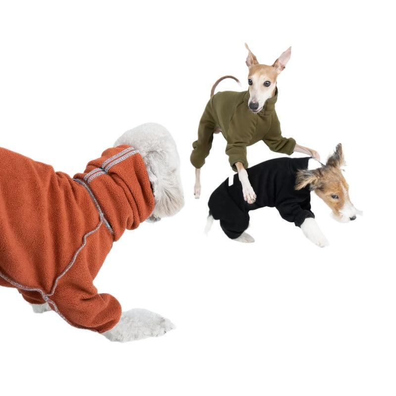 GASU® Reversible Plush Dog Jumpsuit - KIKOPALS