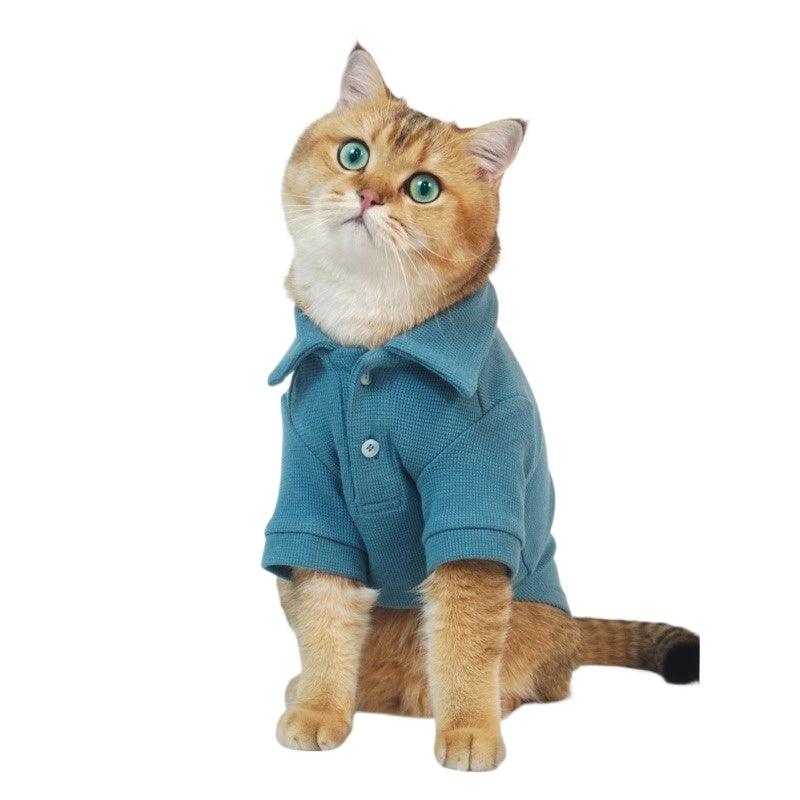 MQPET® Waffle-Knit Pet Polo Shirt - KIKOPALS