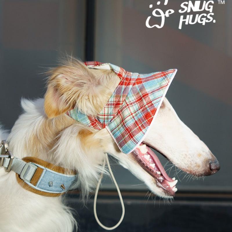 SNUGHUGS® Plaid Dog Hat - KIKOPALS