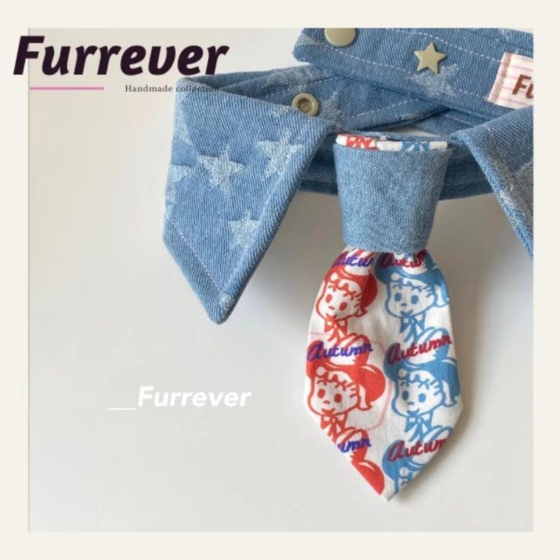 Furrever® Cowboy Striped Pet Bandana - KIKOPALS