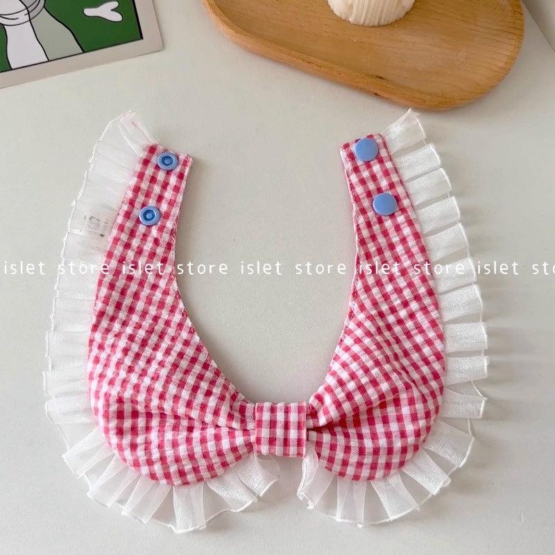 islet store® Cream Powder Bubbles Pet Bib - KIKOPALS