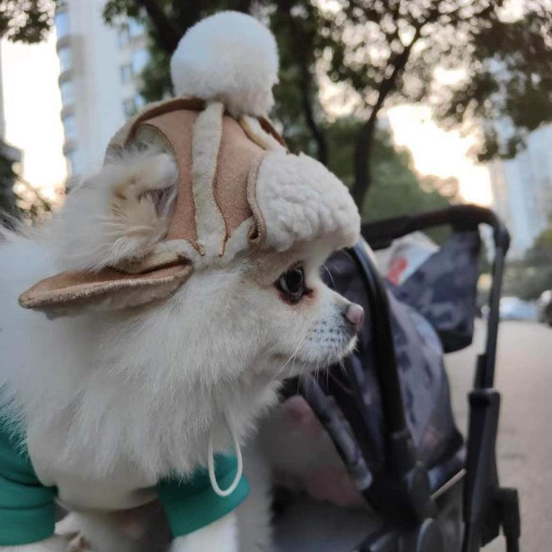 KIKOPALS® Pet Aviator Hat & Pearl Sunglasses - KIKOPALS