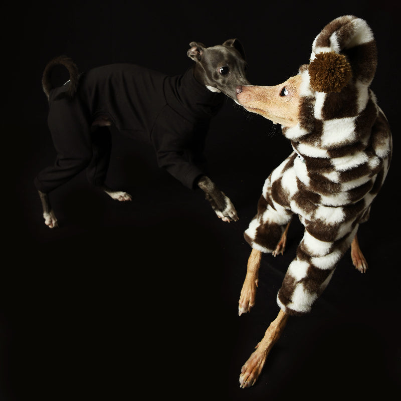 iiNeed® Thickened Brown Four-Legged Base Layer For Dogs