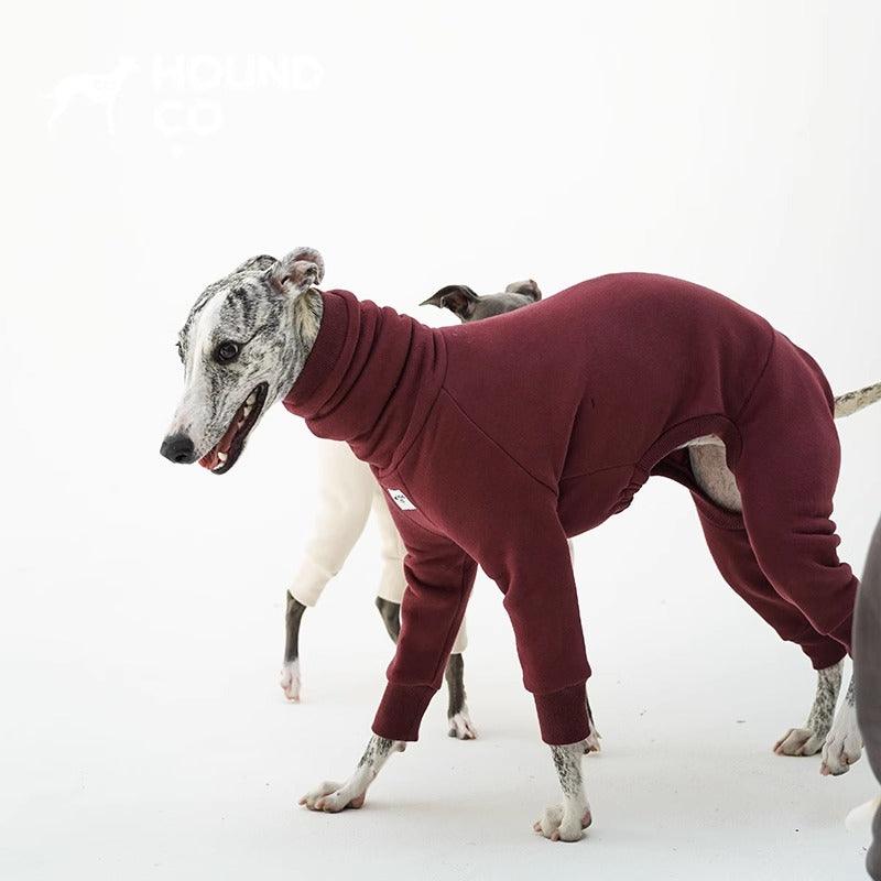 Hound Co.® Soft Fleece Solid Color Dog Jumpsuit - KIKOPALS