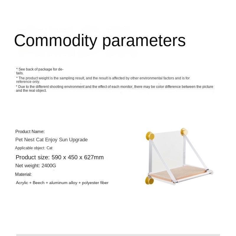 pidan® Cat Suction Cup Hammock Nest - KIKOPALS