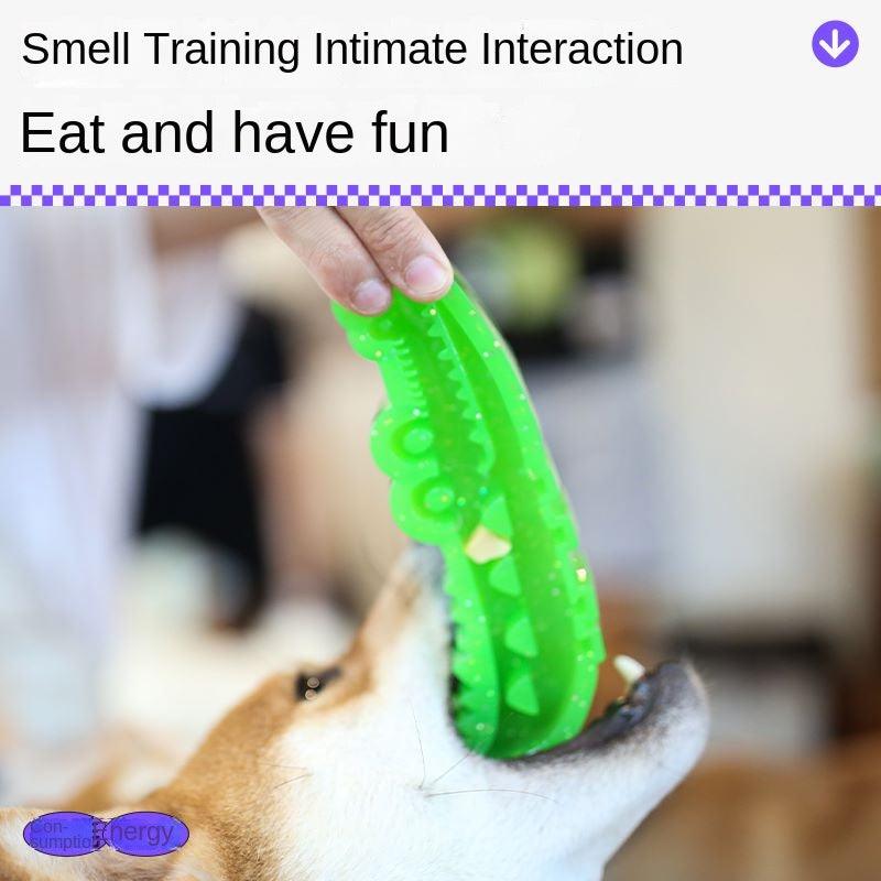 Qmonster® Dog Crocodile-Shaped Filling Toy - KIKOPALS