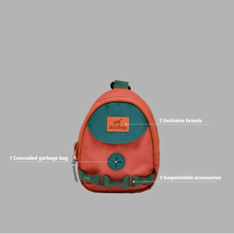 BlackDoggy® Dog Walking Bag – Durable & Water-Resistant