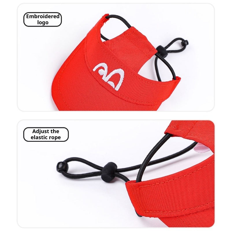 MookiPet® Sun-proof Red Hat for Dogs