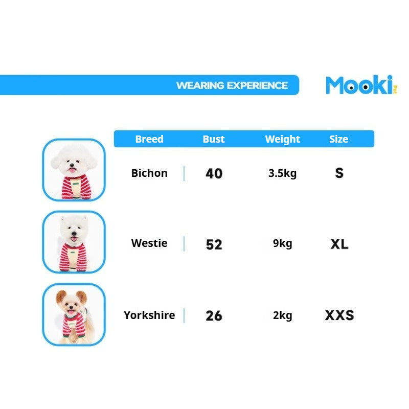 MookiPet® Gingerbread Man Sweater for Dogs