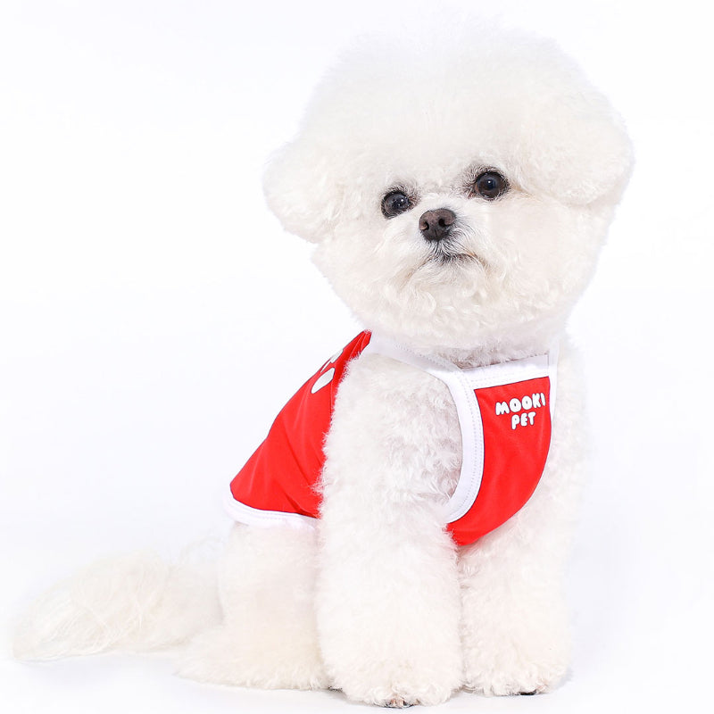 MookiPet® Lightweight Sun-Proof Red Vest for Dogs & Cats