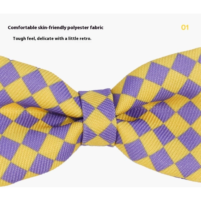 ZEZE® Checked Pet Collar for Cats & Small Dogs