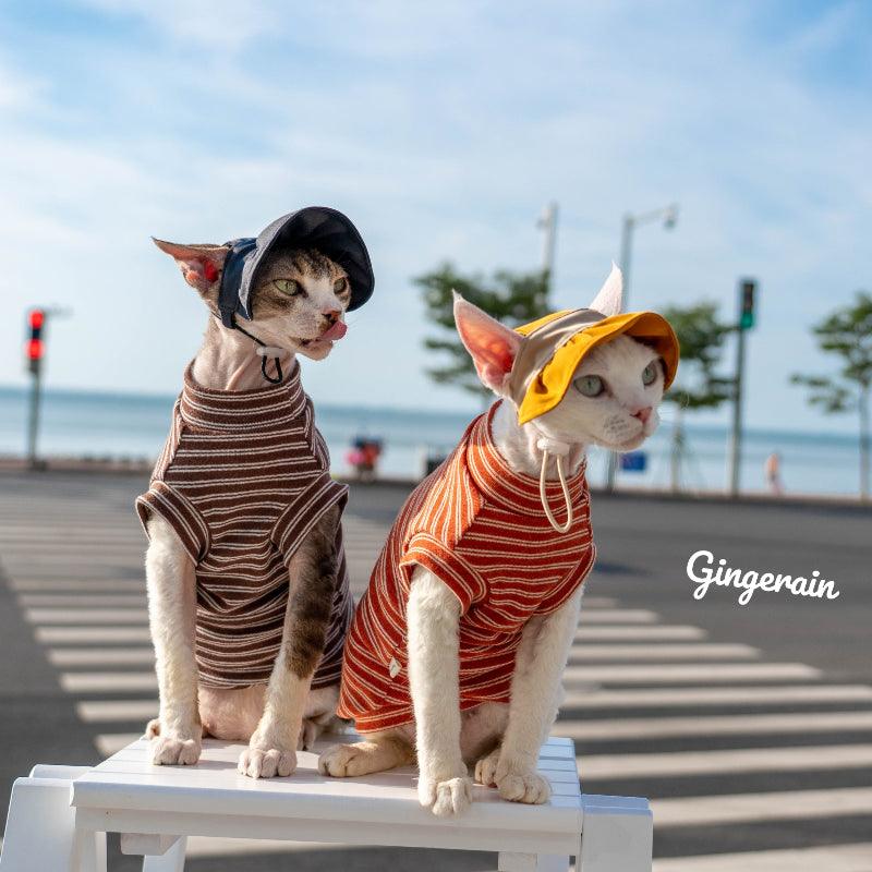 GINGERAIN® Summer Sun Cat Hat - KIKOPALS