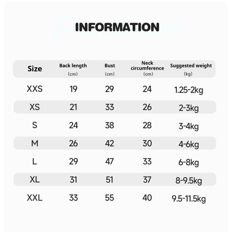 MookiPet® White T-Shirt for Dogs & Cats