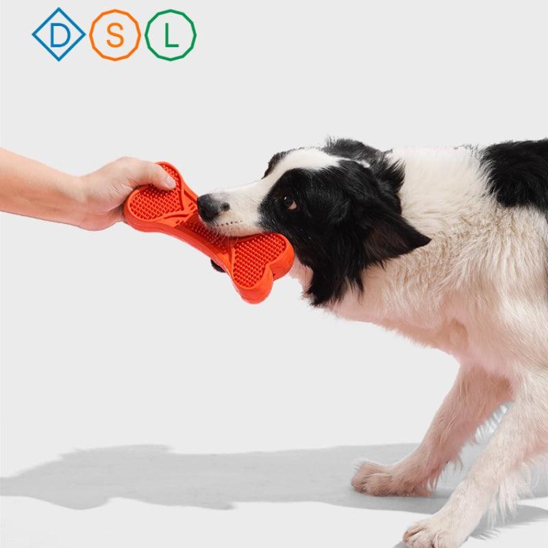 MoovaLab® Durable Squeaky Bone Dog Toy - KIKOPALS