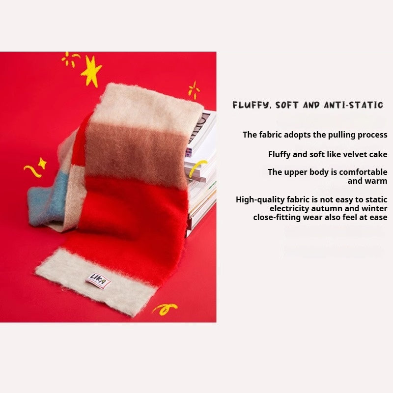 LIKAPAWS® Fuzzy Scarf For Pet & Master