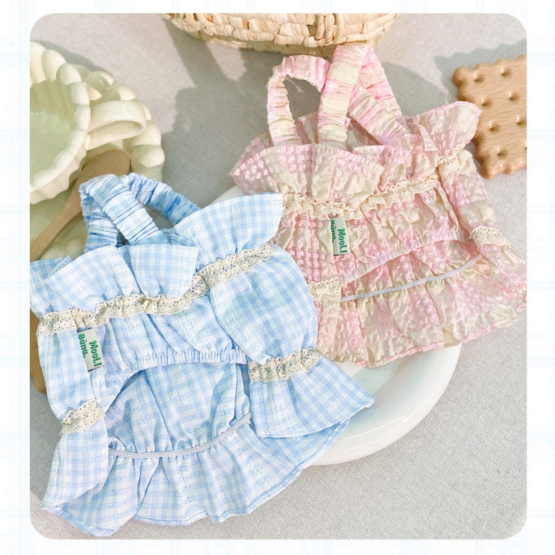 MooliBang® Striped Sleeveless Dress for Small Dogs