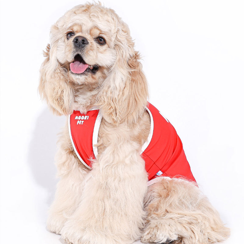 MookiPet® Lightweight Sun-Proof Red Vest for Dogs & Cats