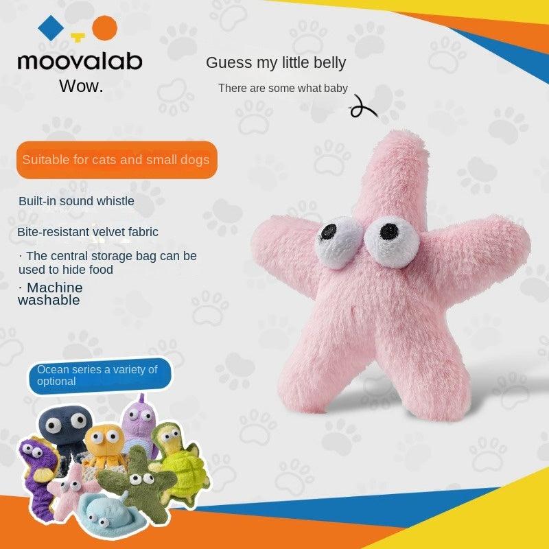 MoovaLab® Durable Plush Interactive Pet Toy - KIKOPALS