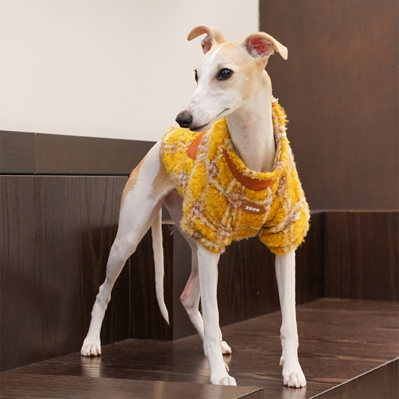 ZEZE® Striped Pet Jacket for Dogs – Warm and Stylish