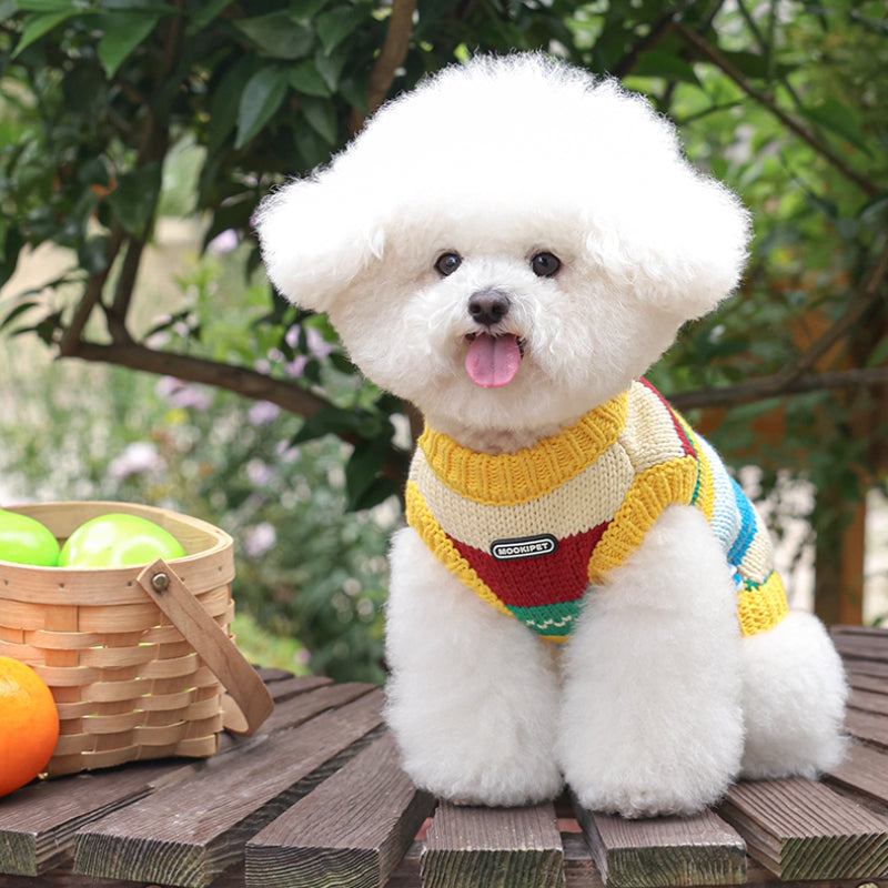 MookiPet® Vintage Striped Vest for Dogs & Cats