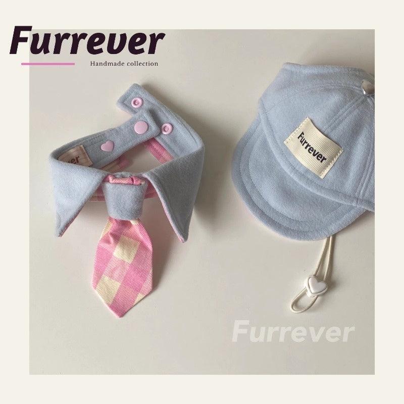 Furrever® Pink Plaid Pet Tie - KIKOPALS