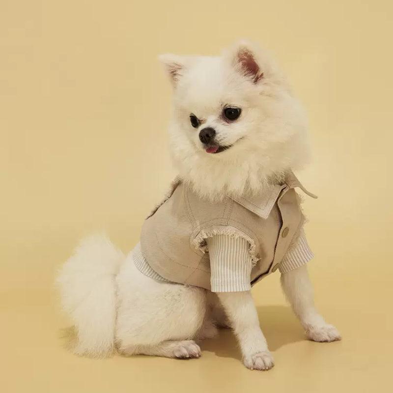 Dottylab® Cotton Denim Pet Outfit - KIKOPALS