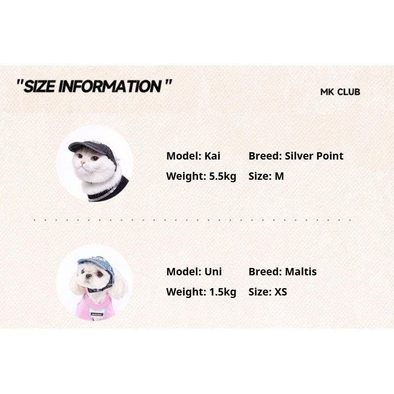 MookiPet® American Retro Cap for Dogs & Cats